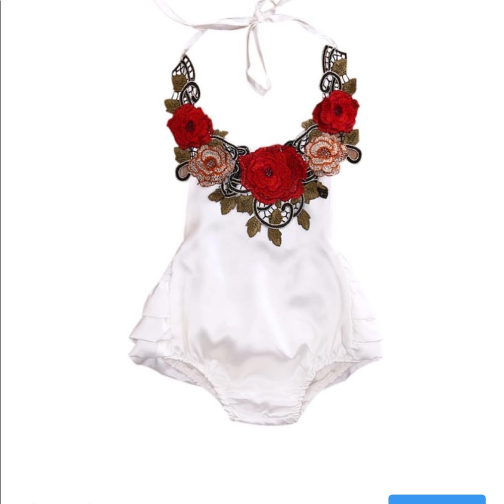Baby rompers,baby jumpsuit,floral romper,jumpsuit